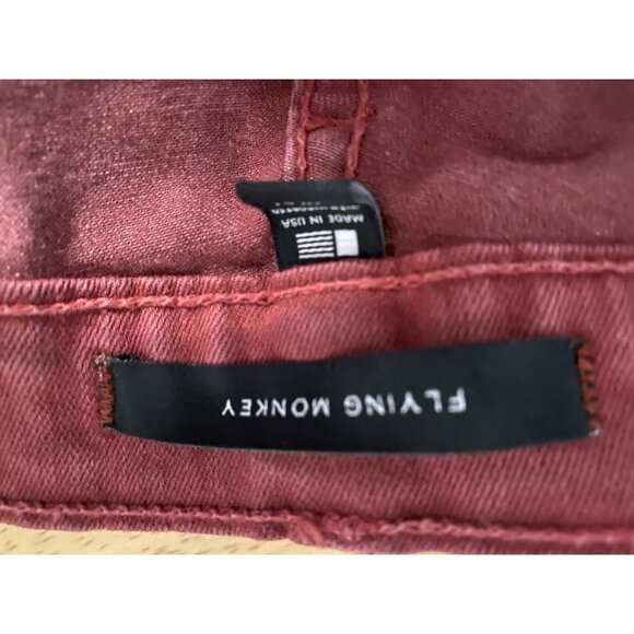 Flying Monkey Womens Size 27 Pants 27X30 Stretch - Picture 5 of 10